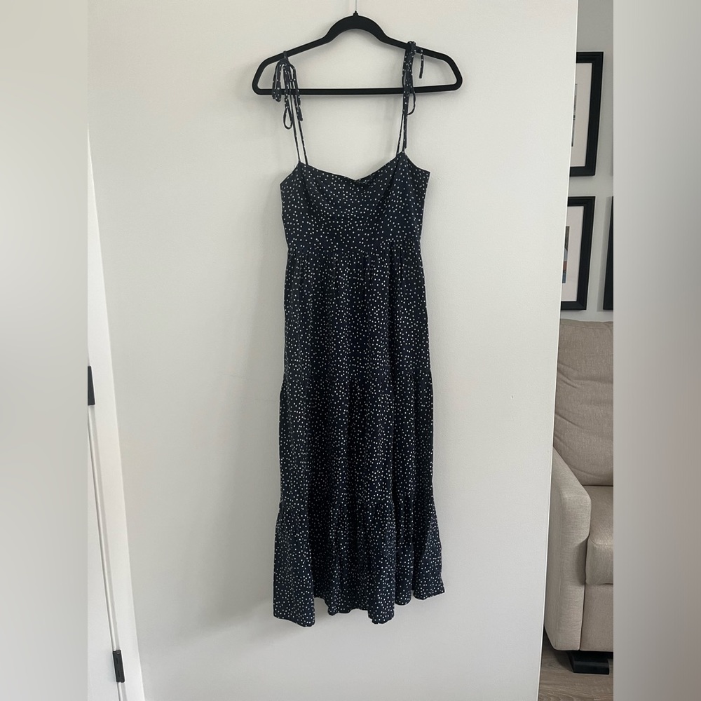 Park and fifth Ivy Dress in Navy Palma
